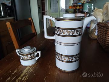 Caffettiera in ceramica Ballarini vintage