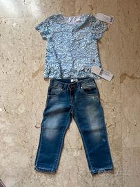 Completo bambina Byblos 2 anni NUOVO con cartellin