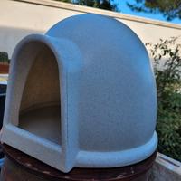 Cuccia igloo media bianca 