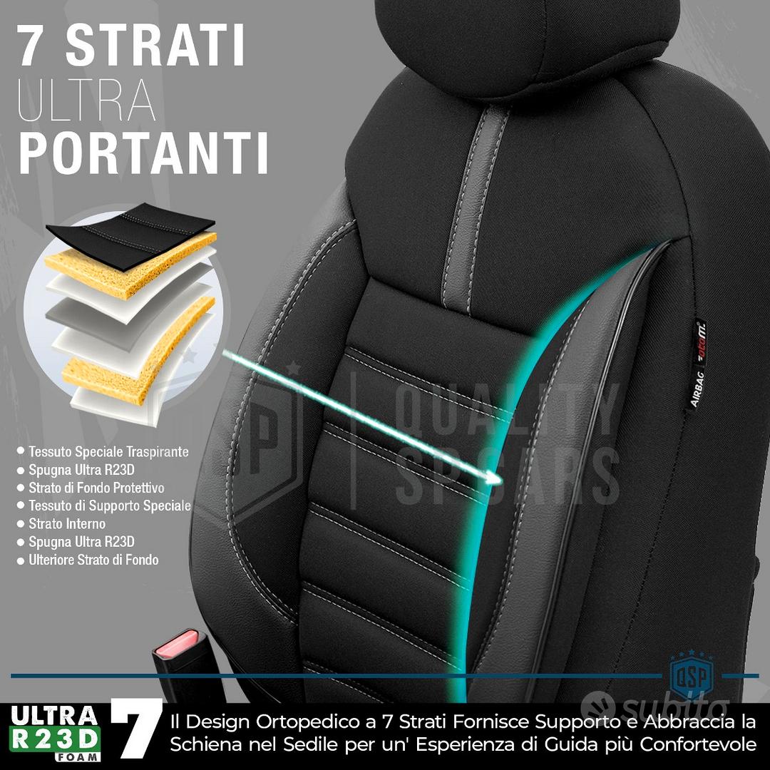 RT ITALIA CARS - SET COPRISEDILI per JEEP RENEGADE Pelle e Tessuto -  Accessori Auto In vendita a Bari - Subito