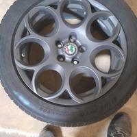 Cerchi D 17 originali alfa romeo 