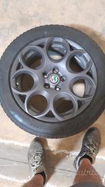 Cerchi D 17 originali alfa romeo 