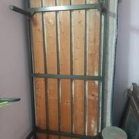 Letto singolo completo con rete e materasso 