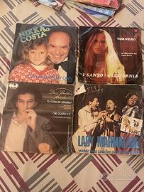 Box vinili 45 giri artisti vari