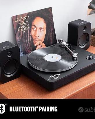 Giradischi Bluetooth - Lettore Vinile Marley
