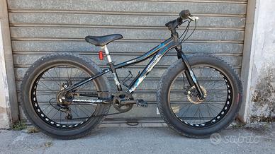 Bicicletta 24" Fat Bike Lombardo in Alluminio