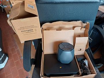 router + dispositivo alexa fastweb