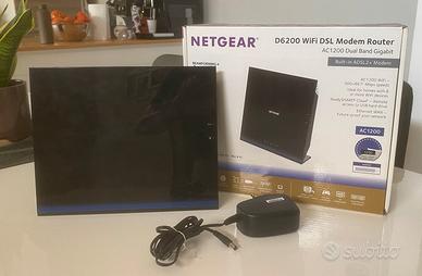 NETGEAR D6200 WiFi DSL Modem Router