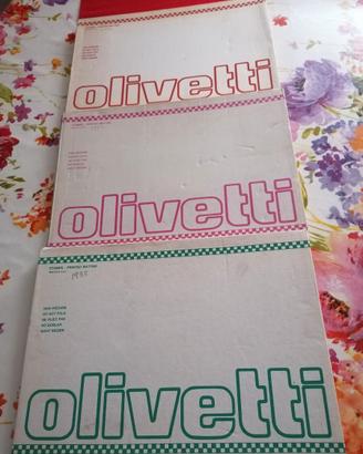 Calendari olivetti 1988 1990 1992