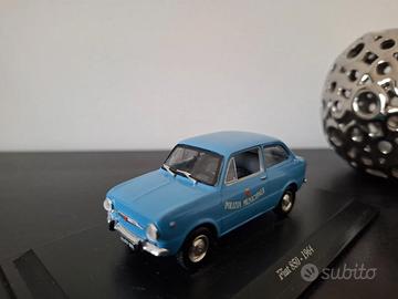 Fiat 850 Polizia Municipale di Roma 1/43 1967