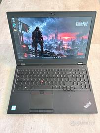 Notebook Pc Lenovo Thinkpad P52 i7 32gb P2000