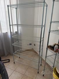 Scaffali in alluminio