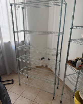 Scaffali in alluminio