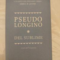 Pseudo Longino - del sublime (Greco/italiano)