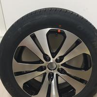 ruota completa di cerchione e copertone nuova