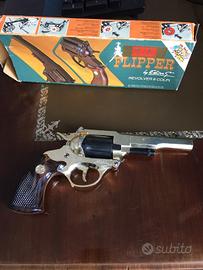 Pistola Flipper Revolver Edison Giocattoli vintage