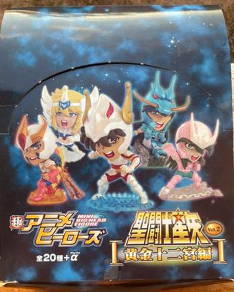 Box set mini figure Saint Seiya Anime Heroes Japan