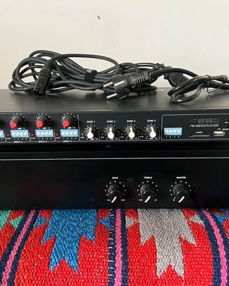 Amplificatore + mixer matrice + diffusori PROEL