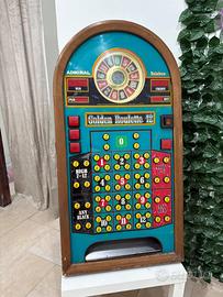 Slot Machine Golden Roulette 12 vintage elettrica