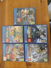 Lotto videogiochi lego ps4