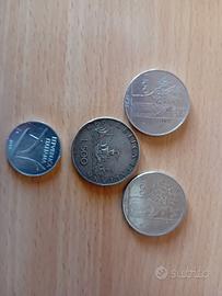 18 monete da 200 lire del 1977 +500 arg.ecc 