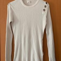 Maglione bianco Imperial Uomo Tg S Made in Italy