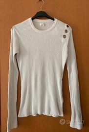 Maglione bianco Imperial Uomo Tg S Made in Italy