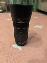 Obbiettivo Canon ef-s 55-250mm is stm