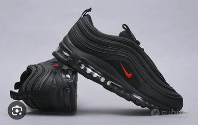 Nike air max 97 nere e rosse on sale