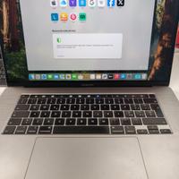 Macbook Pro 16" - modello 2019 - i7