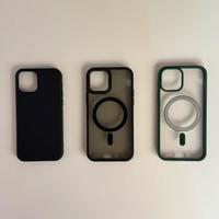 3 Cover / Case - iPhone 12 Pro - Nero, Nero, Verde