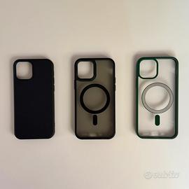 3 Cover / Case - iPhone 12 Pro - Nero, Nero, Verde