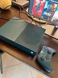 Xbox One S 500GB blue edition + controller