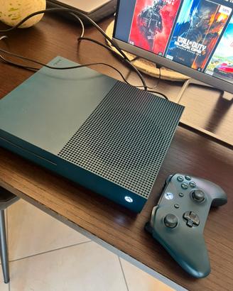 Xbox One S 500GB blue edition + controller