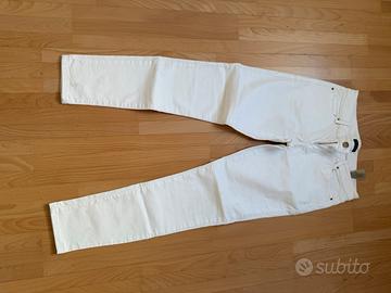 Pantaloni bianchi donna