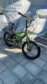 Bicicletta Bambino Kawasaki 16 da sistemare