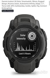 Garmin Instinct 2X Solar, Smartwatch, 50mm, Rugged