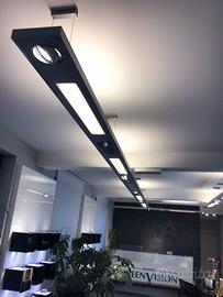 Binari illuminazione negozio