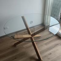  tavolo tondo cristallo