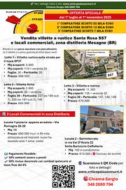 Vendita villette a rustico Santa Rosa SS7 e locali