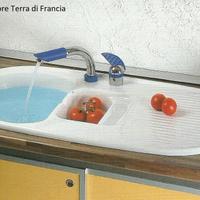 Lavello ceramica Id Standard Ring terra di francia