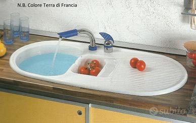 Lavello ceramica Id Standard Ring terra di francia