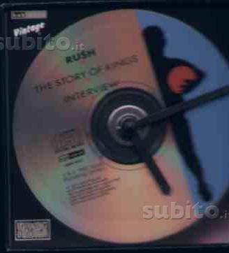 Rush - the story of kings cd clock