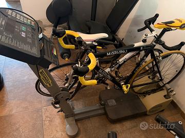 Spintrainer technogym rulli bici
