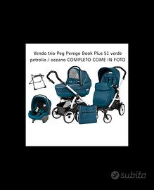 Passeggino Trio Peg Perego Book Plus 51 completo