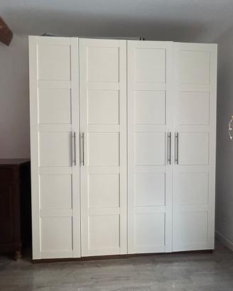 Armadio IKEA PAX bianco 2 moduli divisibili