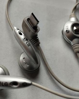 Cuffiette LG per apparato audio sconosciuto