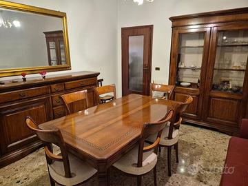 Zona living arte povera in legno massello