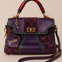 Borsa ghibli made in italy-pelle vera vintage rara