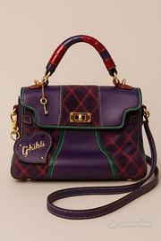 Borsa ghibli made in italy-pelle vera vintage rara